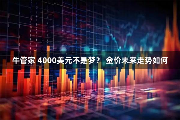 牛管家 4000美元不是梦？ 金价未来走势如何